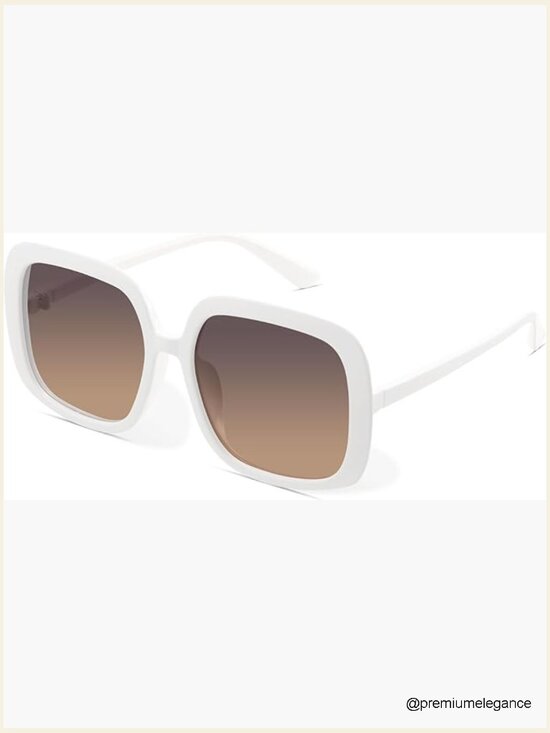 Oversized Polarized Retro Sunglasses, Trendy UV400 Shades main image 4